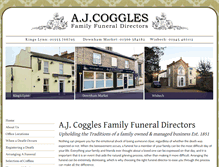 Tablet Screenshot of ajcoggles.co.uk